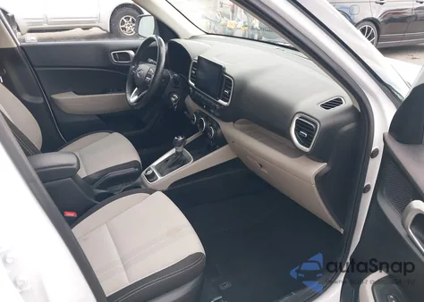 2021 Hyundai Venue Sel из США, поврежденный, VIN KMHRC8A37MU100323